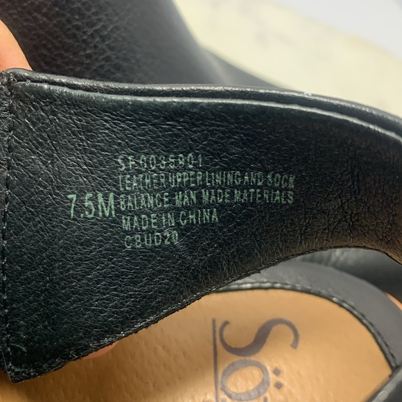 Sofft natural leather black boots, size 7.5 Super soft and comfy - Picture 8 of 17